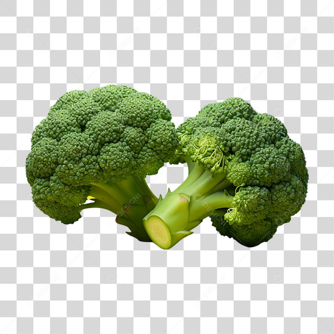 Verduras Legumes e Frutas Brócolis PNG Transparente