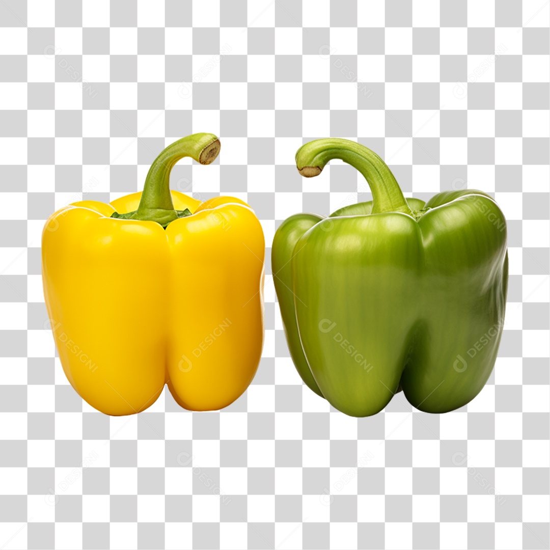 Verduras Legumes e Frutas Pimentão PNG Transparente