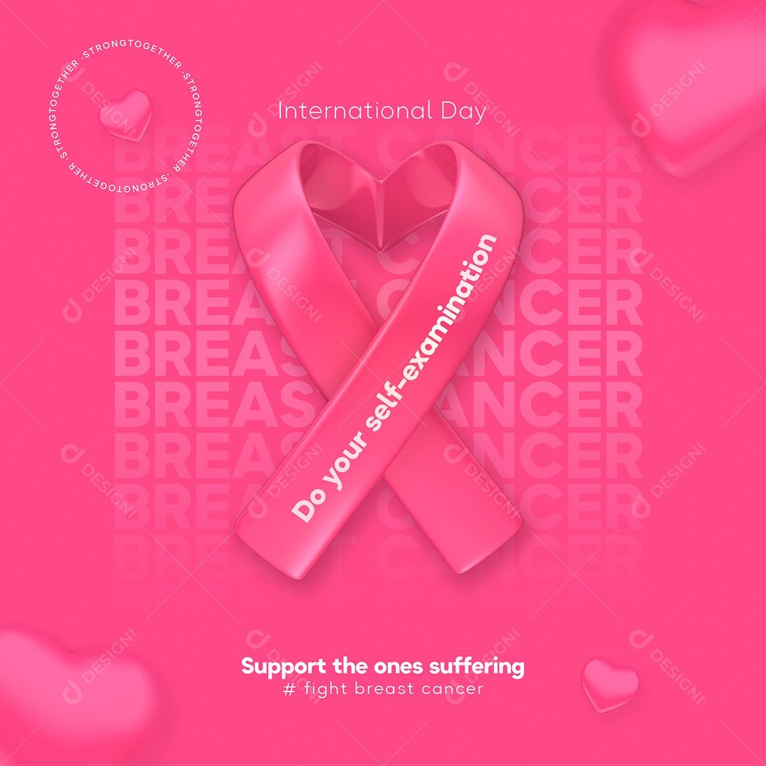 Outubro Rosa Social Media PSD Editável