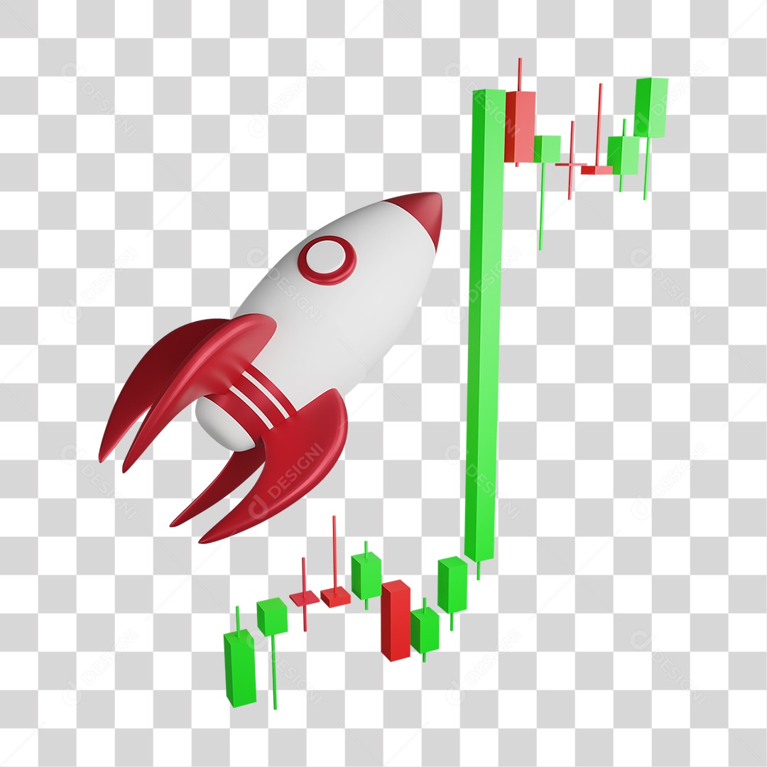 Gráfico de Lucro e Ícone PNG Transparente