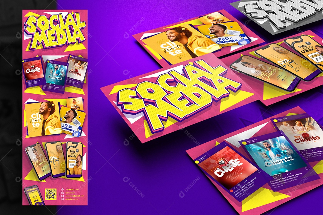 Apresentação Comercial Behance PSD Editável