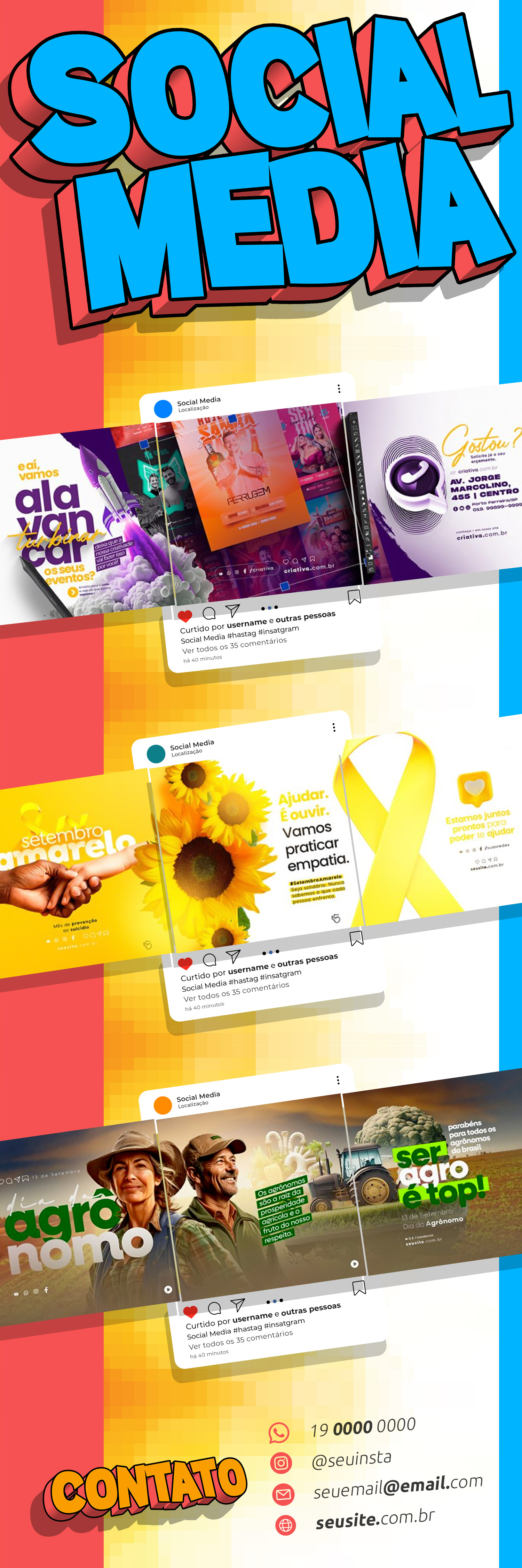 24 De Janeiro Dia Dos Aposentados Social Media PSD Editável