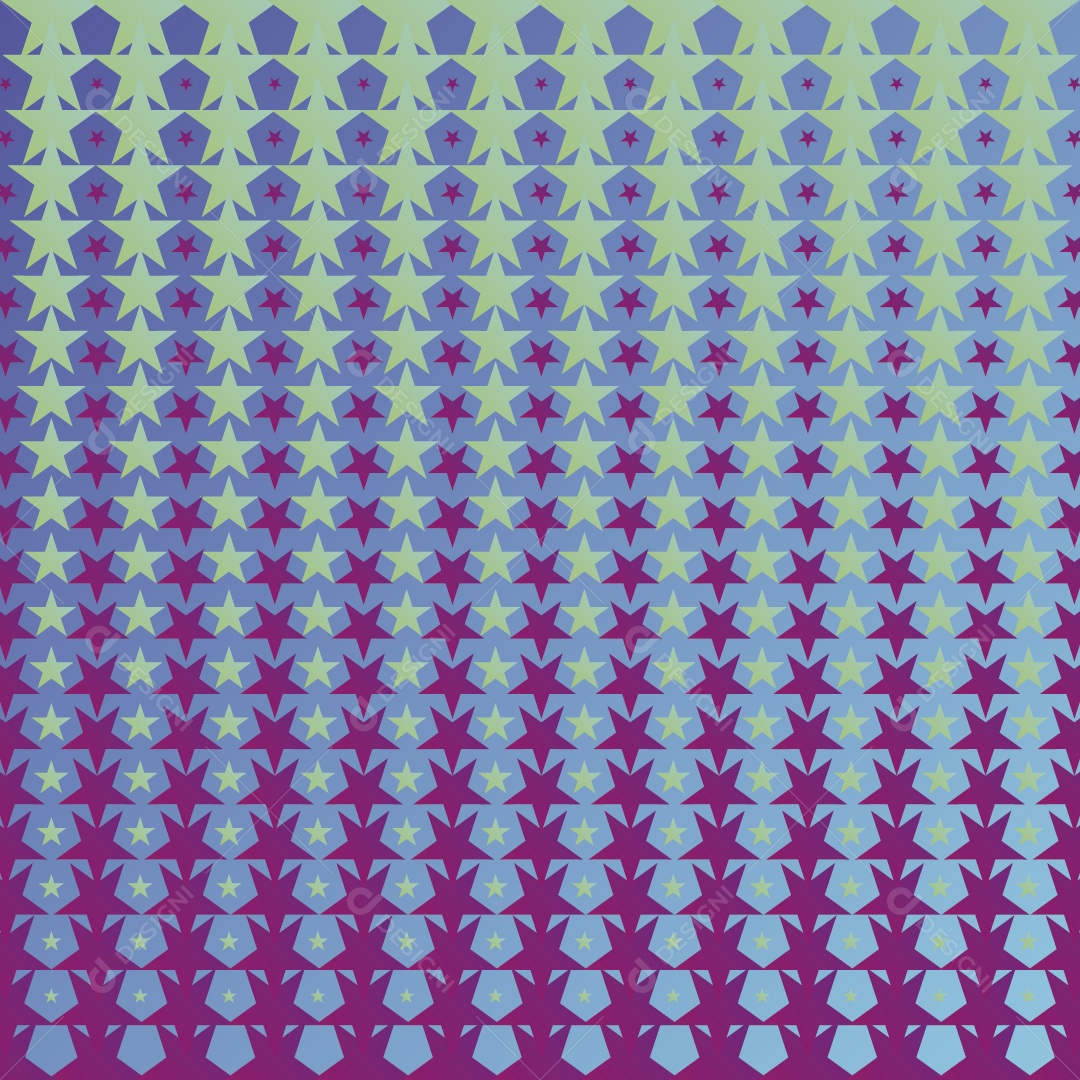 Background de Estrela Gradiente ilustração Vetor EPS