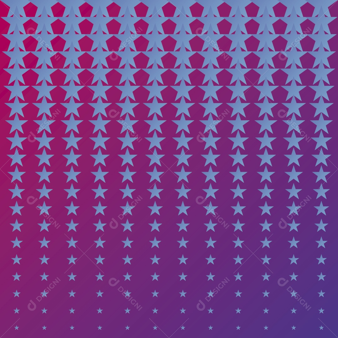 Background de Estrela Gradiente ilustração Vetor EPS