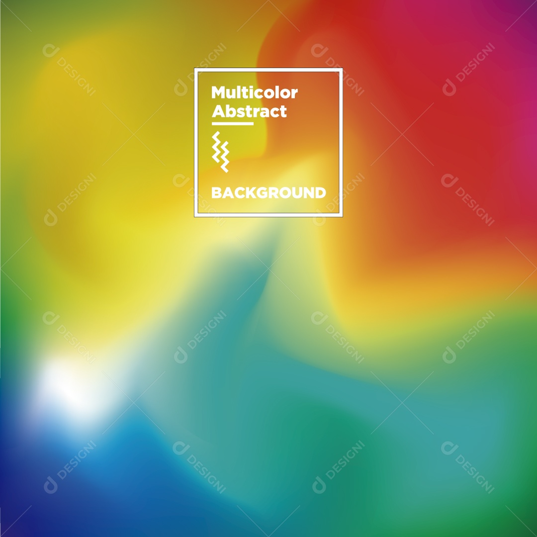 Background Colorido Ilustração Vetor EPS