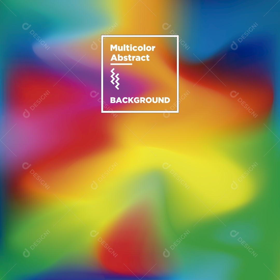 Background Colorido Ilustração Vetor EPS