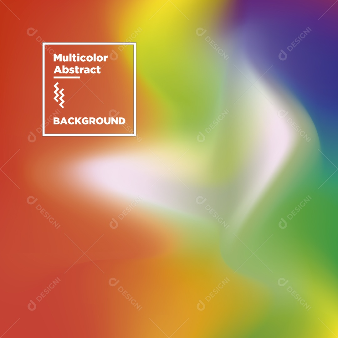 Background Colorido Ilustração Vetor EPS