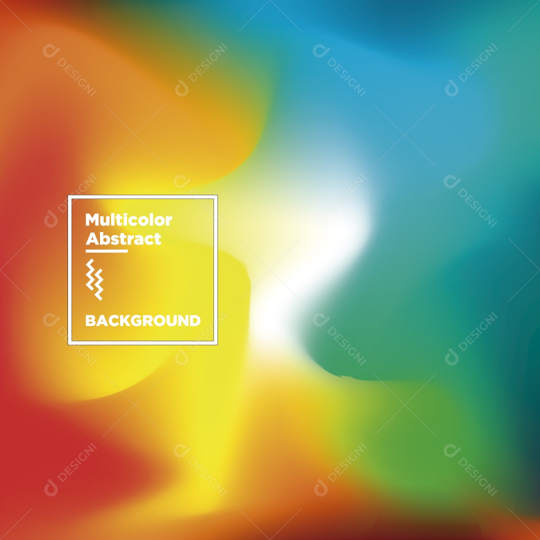 Background Colorido Ilustração Vetor EPS