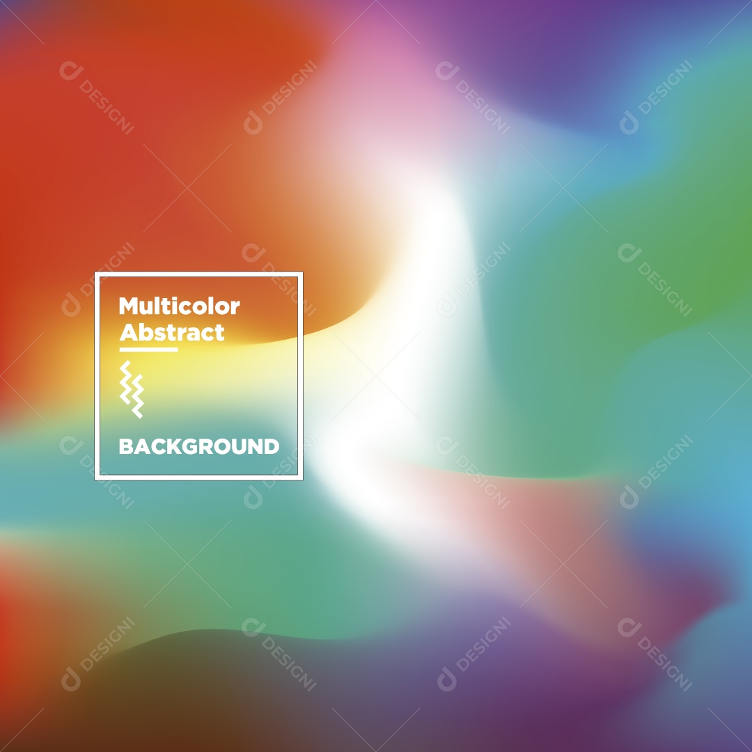 Background Colorido Ilustração Vetor EPS