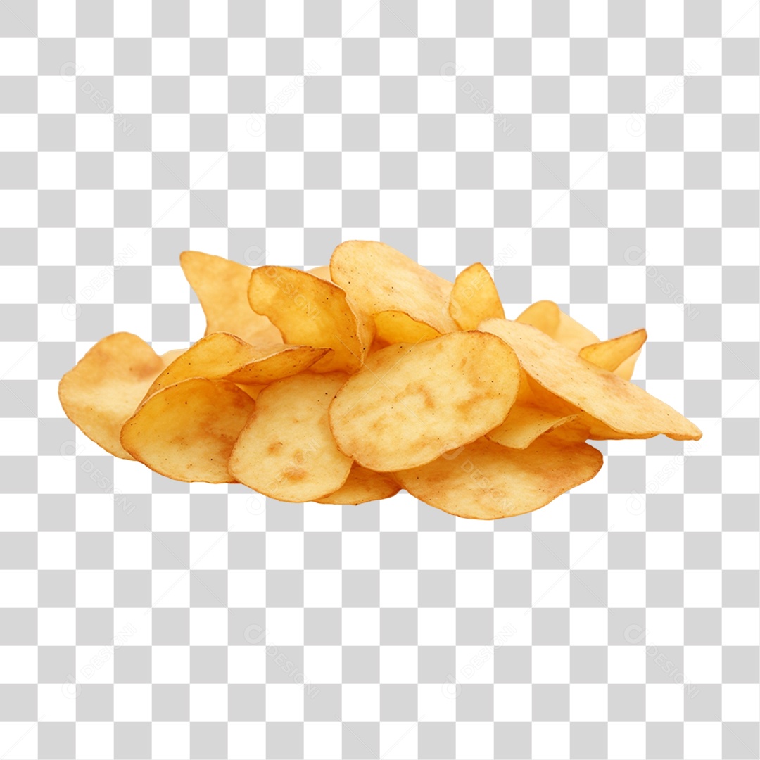Batatas Fritas PNG Transparente