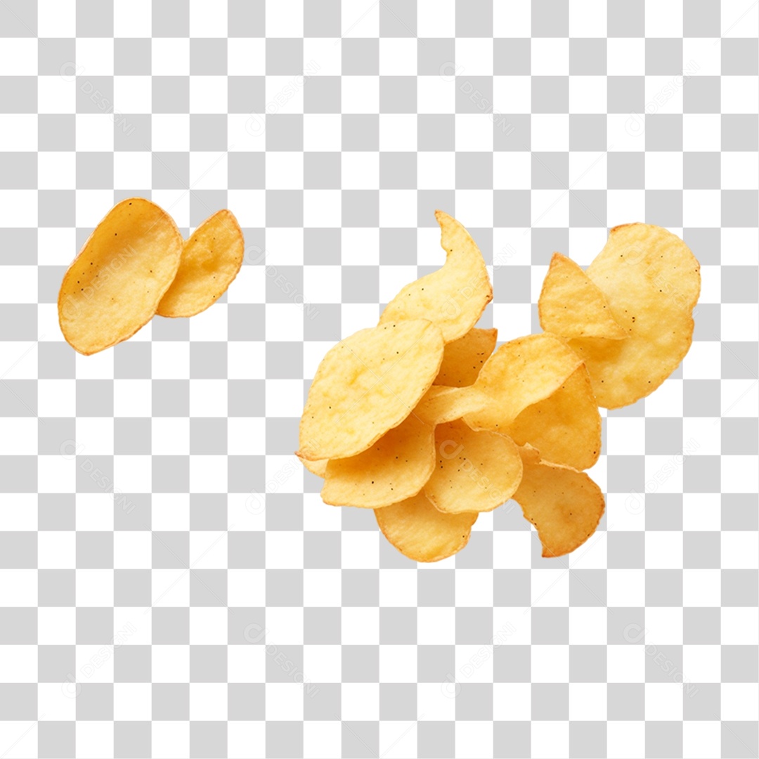 Batatas Fritas PNG Transparente