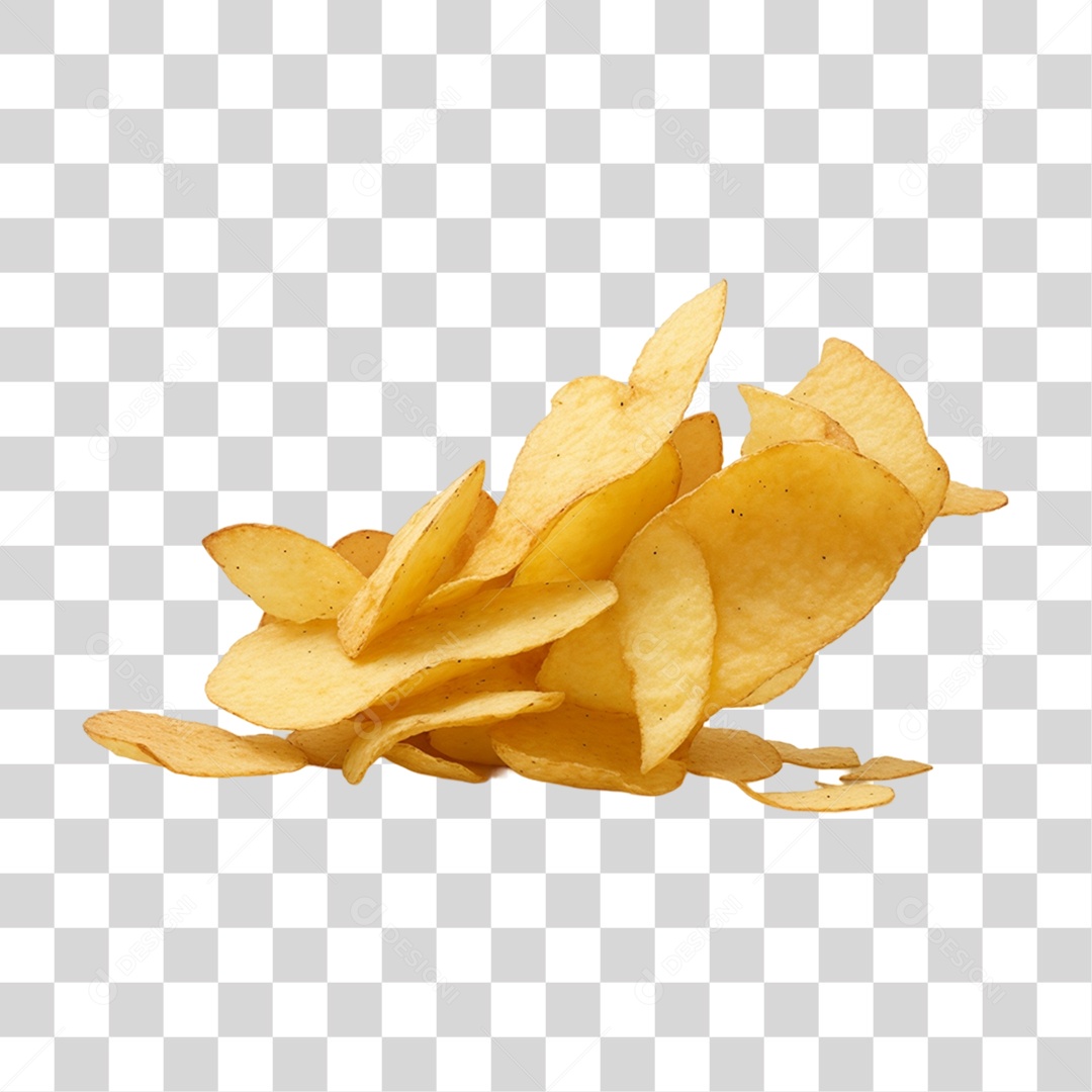 Batatas Fritas PNG Transparente