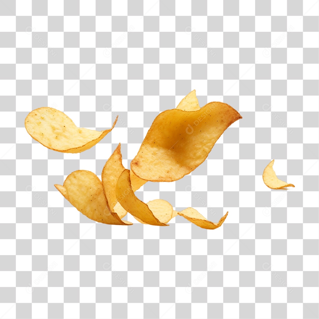 Batatas Fritas PNG Transparente