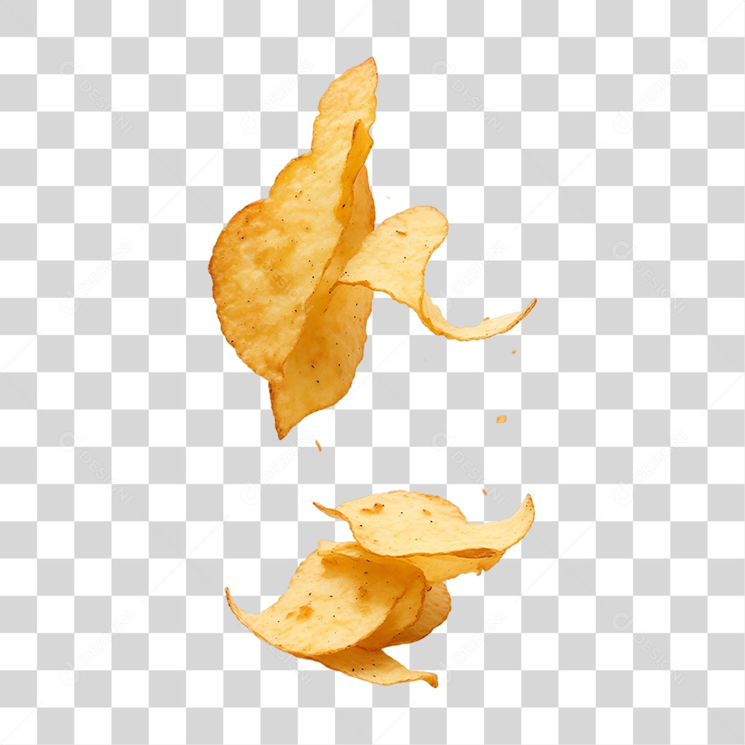 Batatas Fritas PNG Transparente