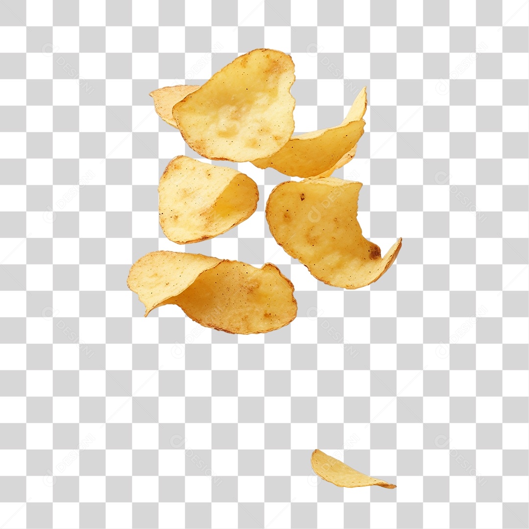 Batatas Fritas PNG Transparente