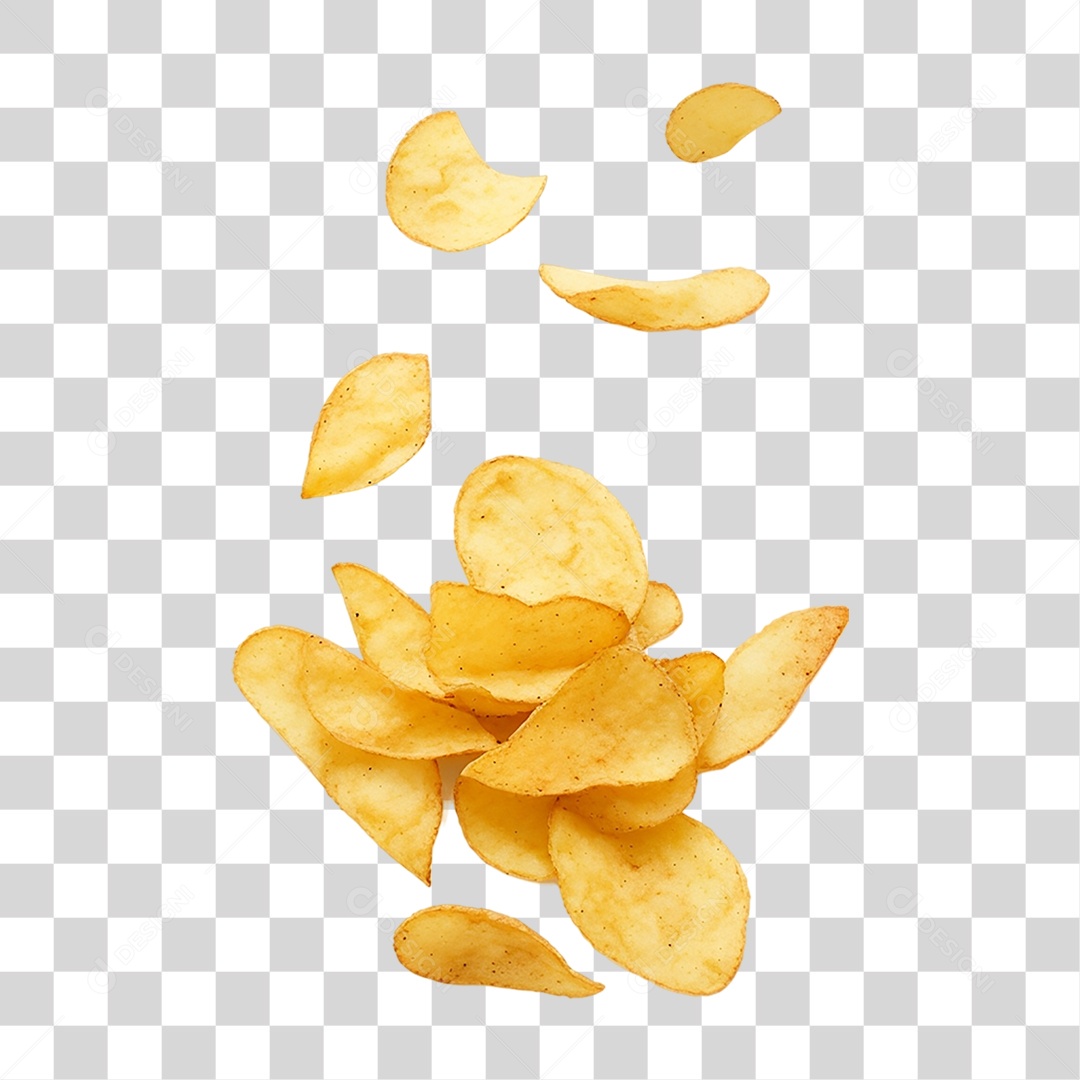 Batatas Fritas PNG Transparente