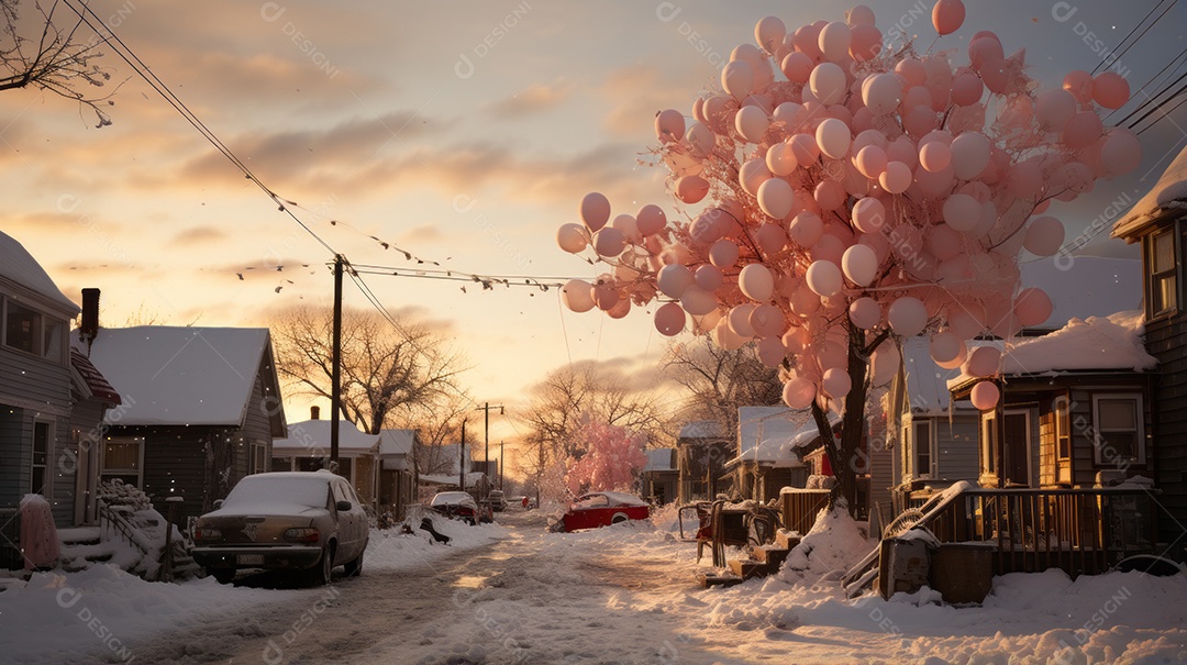 Pessoas comemorando o dia de ano novo.