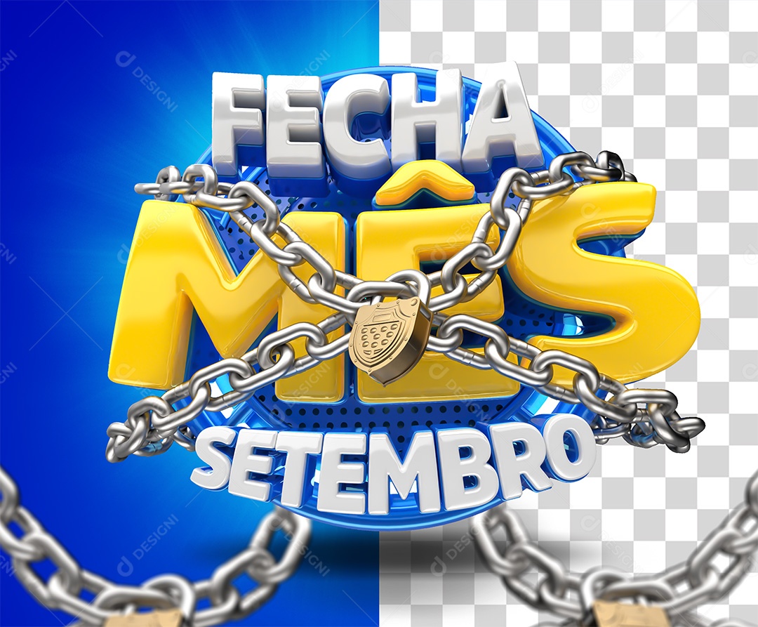 Date of September 3D Stamp for PSD Composition