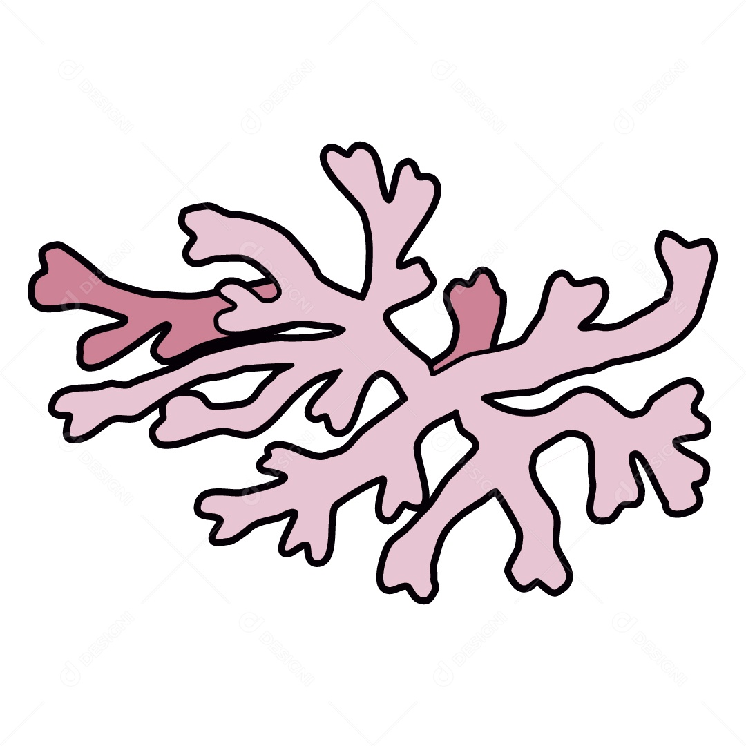 Corais Ilustração Vetor EPS