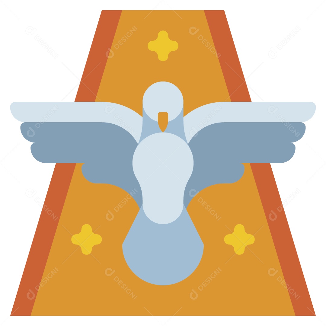 Pomba Ilustração Vetor EPS