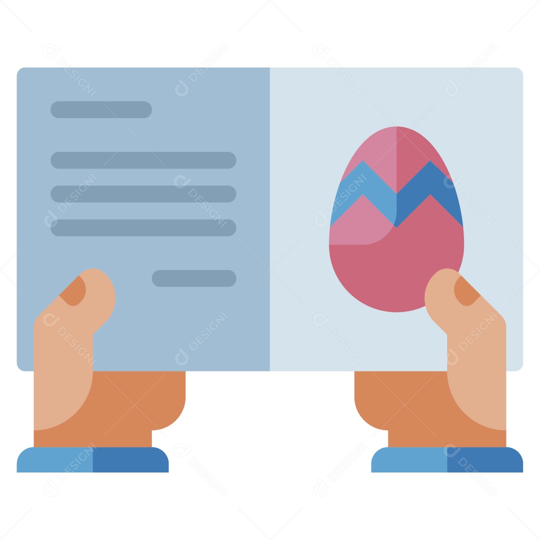 Cartão de Páscoa Ilustração Vetor EPS