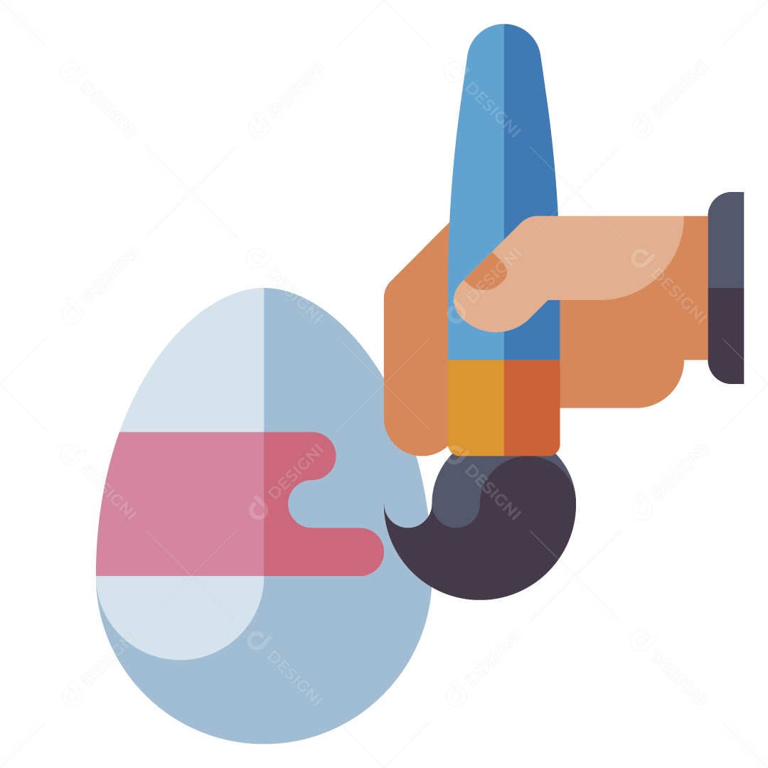 Ovos de Páscoa |Ilustração Vetor EPS