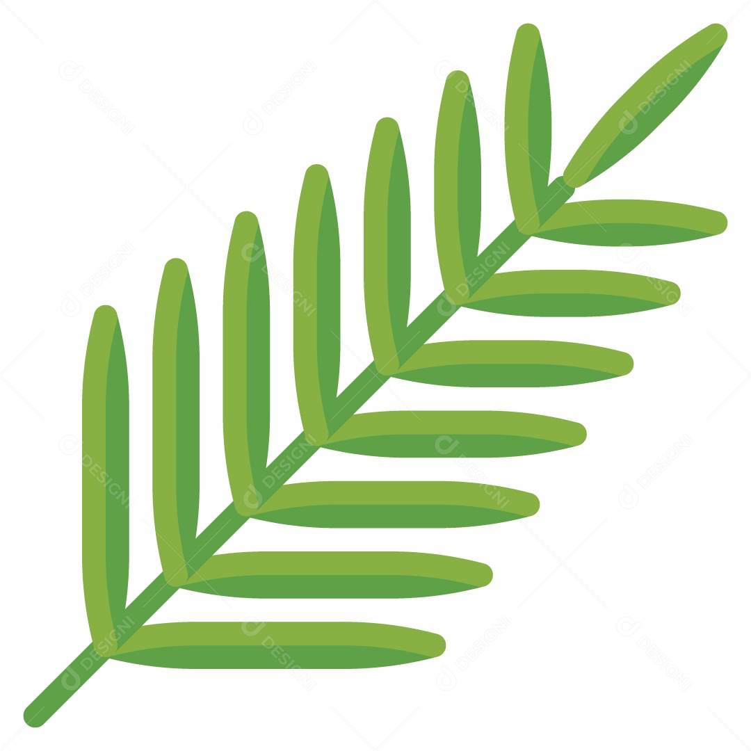 Ramo de Folhas Ilustrações Vetor EPS