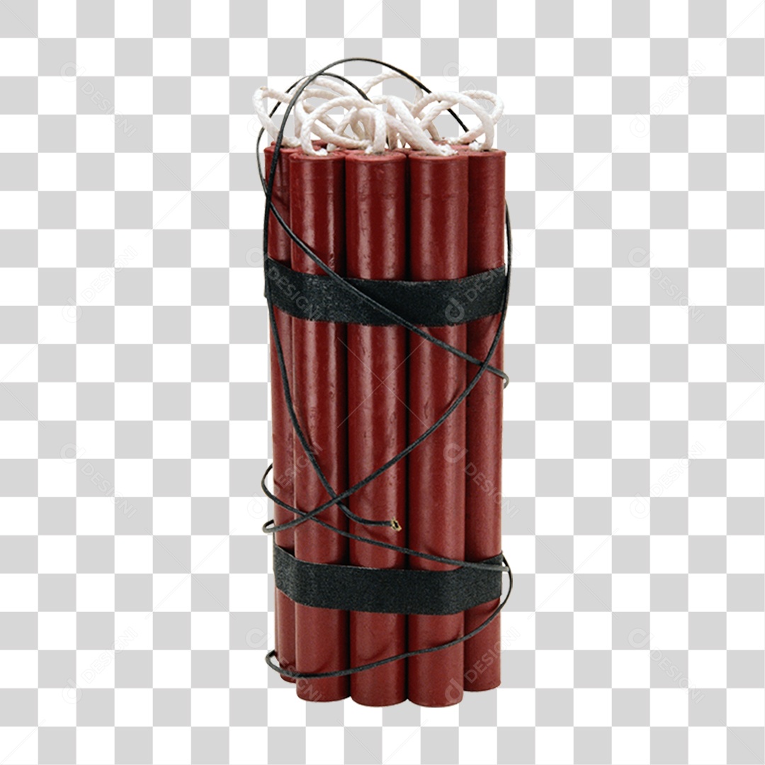 Bomba Dinamite PNG Transparente