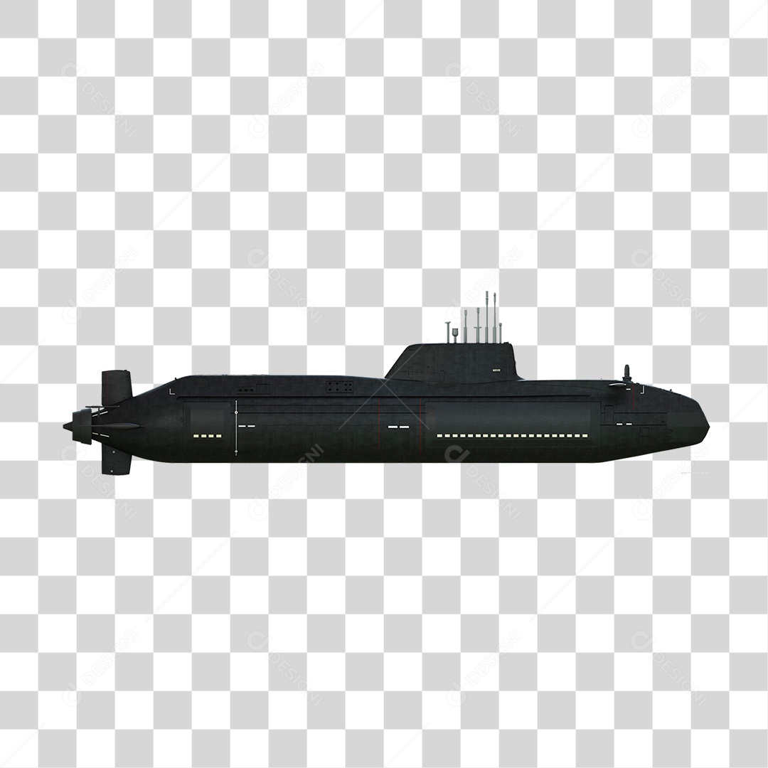 Submarino PNG Transparente