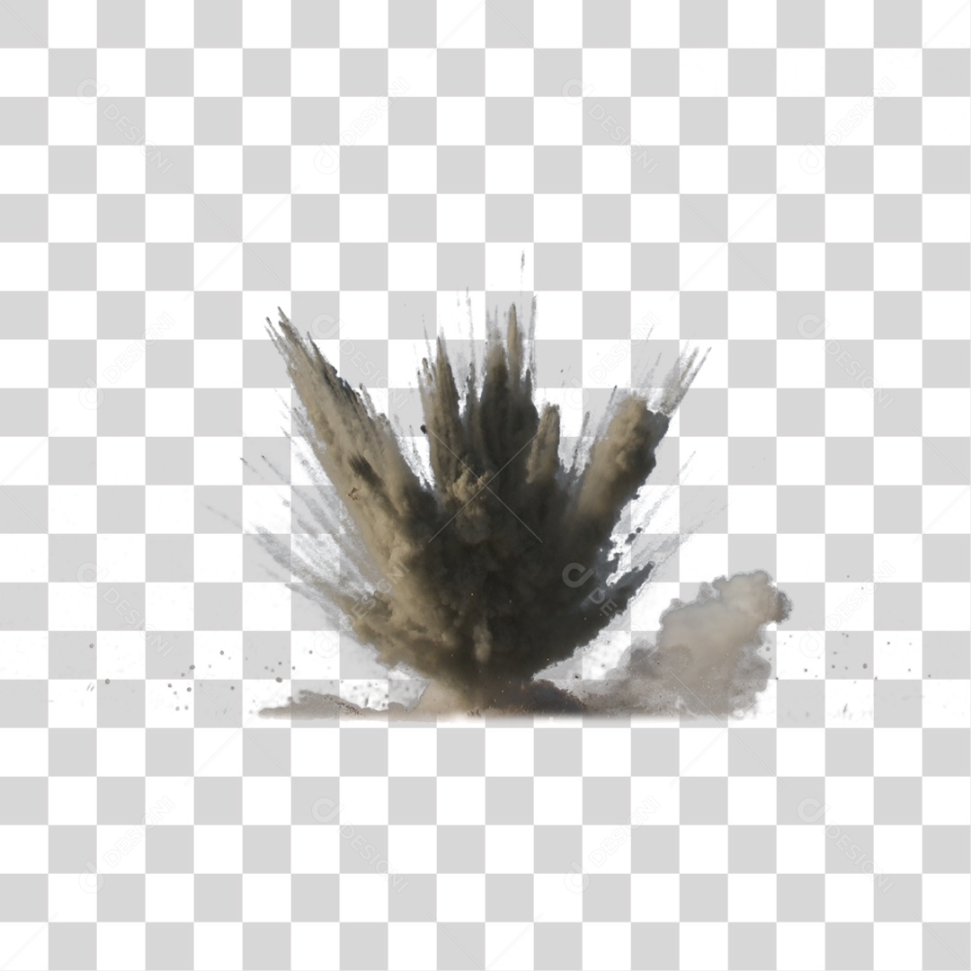 Explosão de Bombas PNG Tansparente