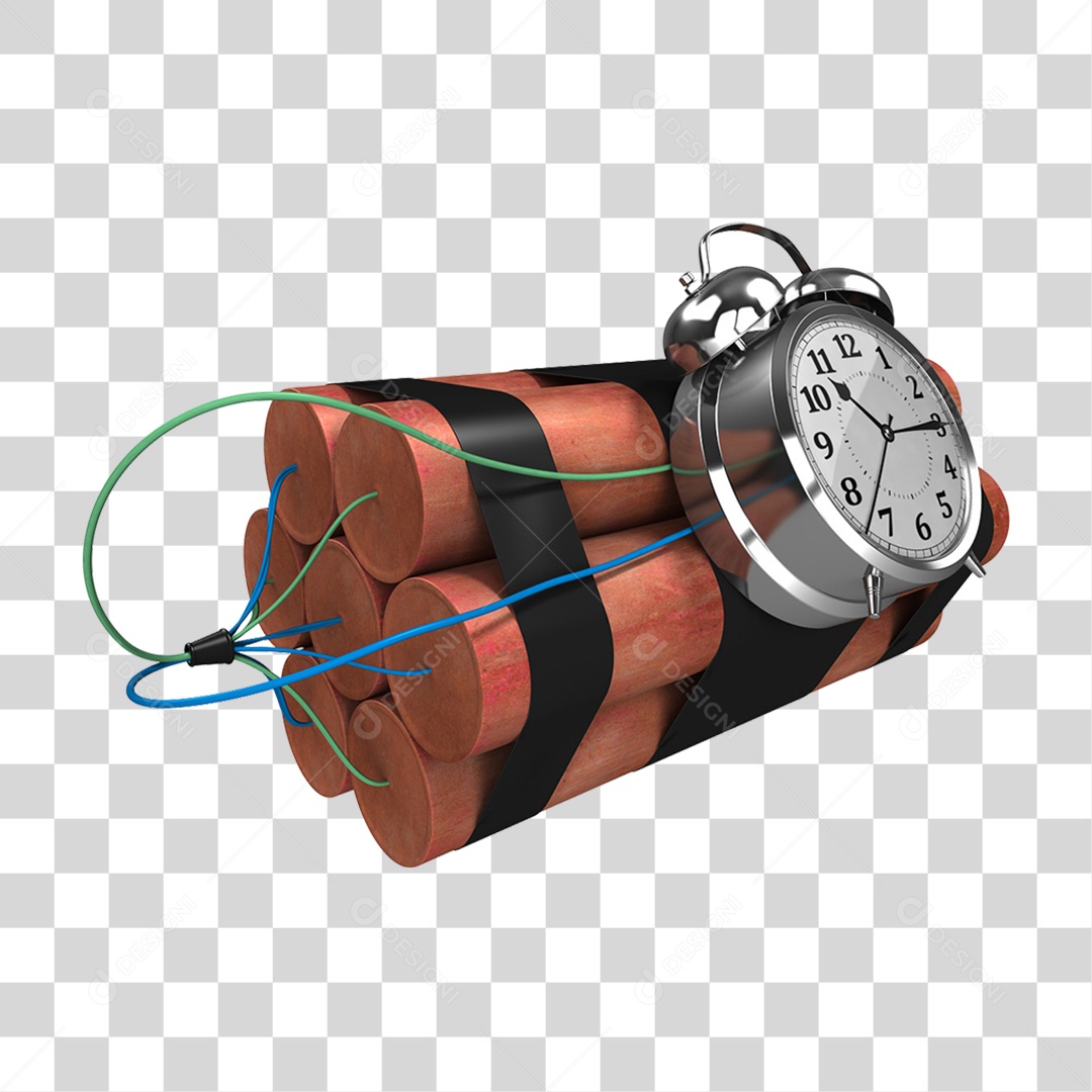Bomba Dinamite PNG Transparente