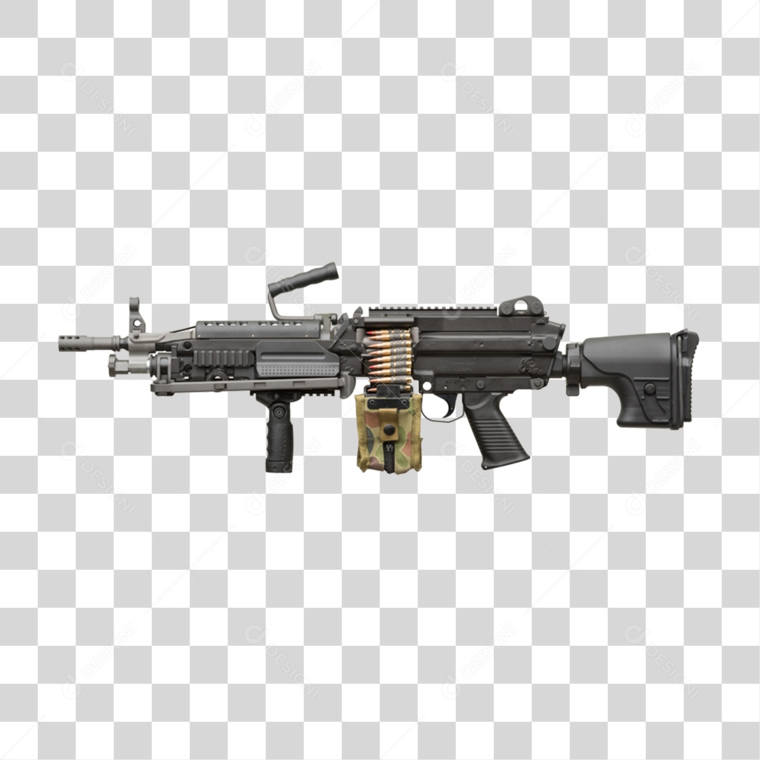 Metralhadora PNG Transparente
