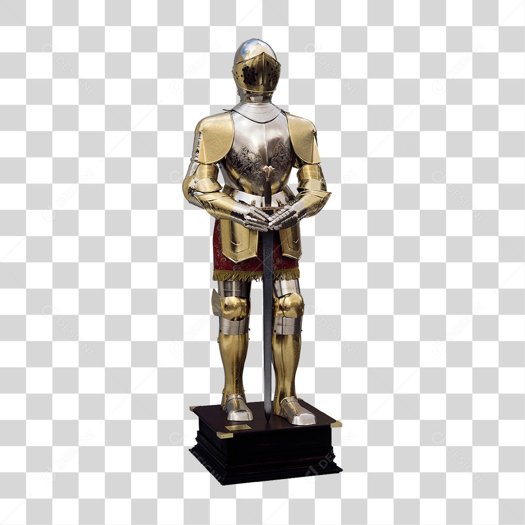 Armadura de Ferro PNG Transparente