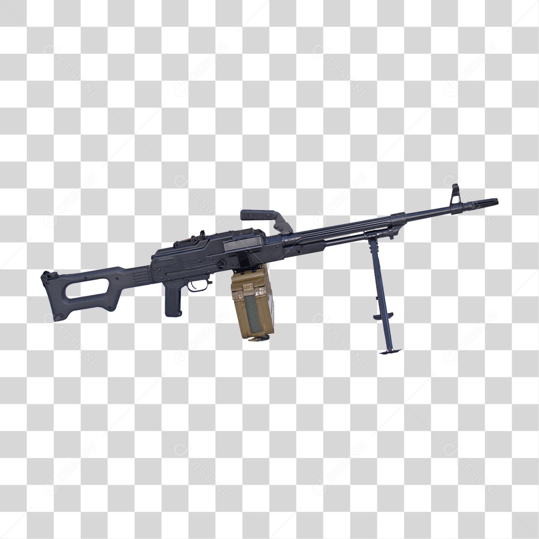 Metralhadora PNG Transparente