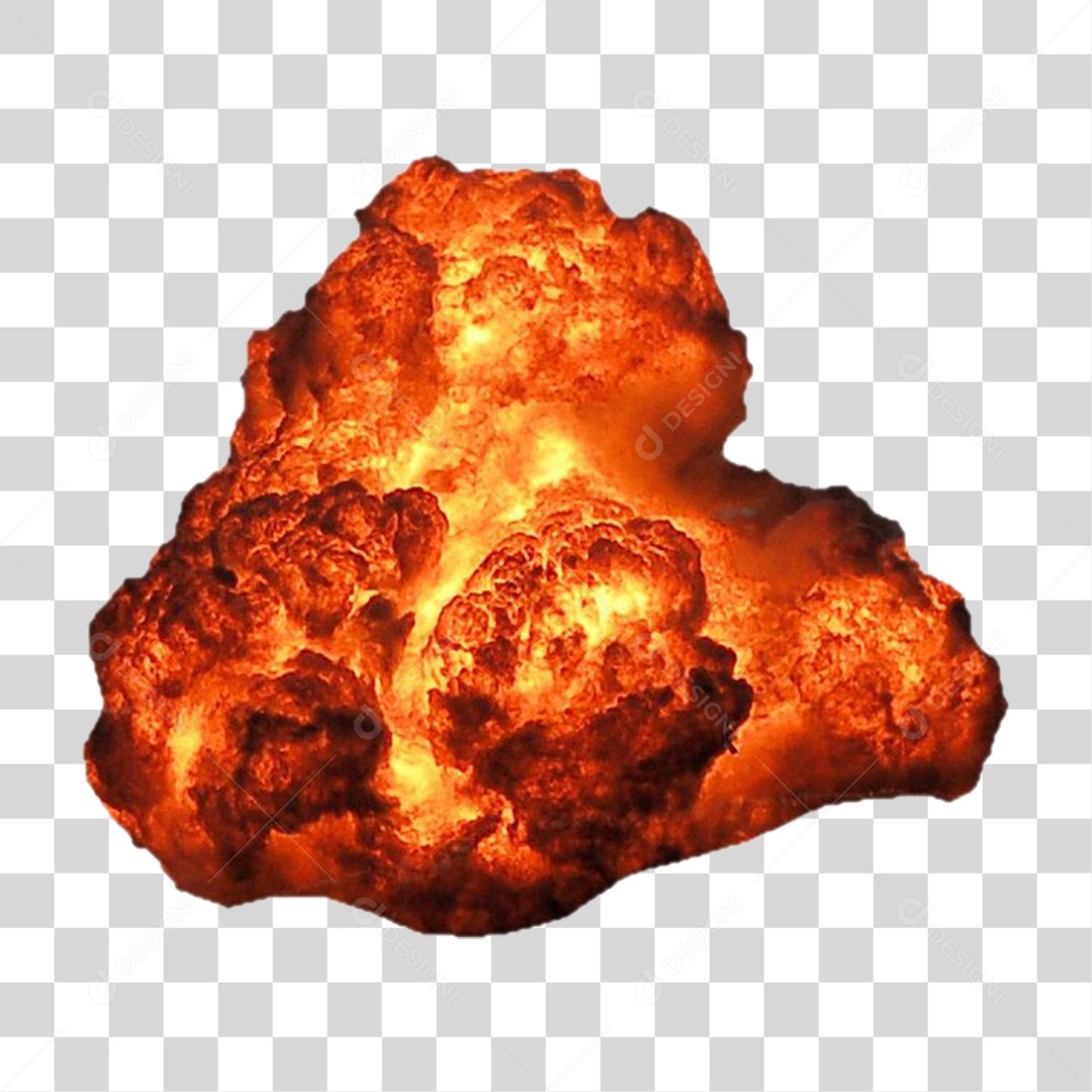 Explosão de Bombas PNG Tansparente