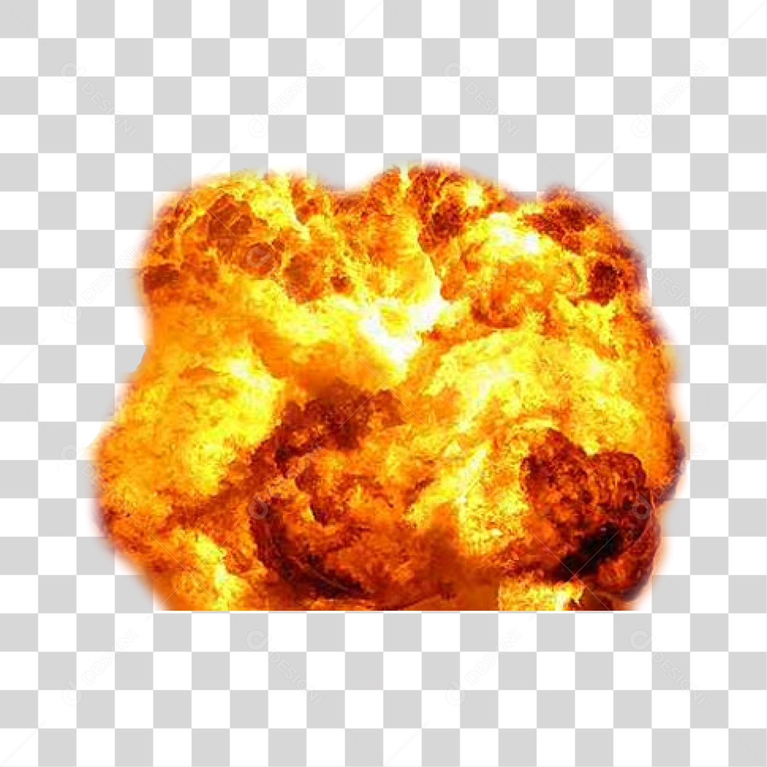 Explosão de Bombas PNG Tansparente
