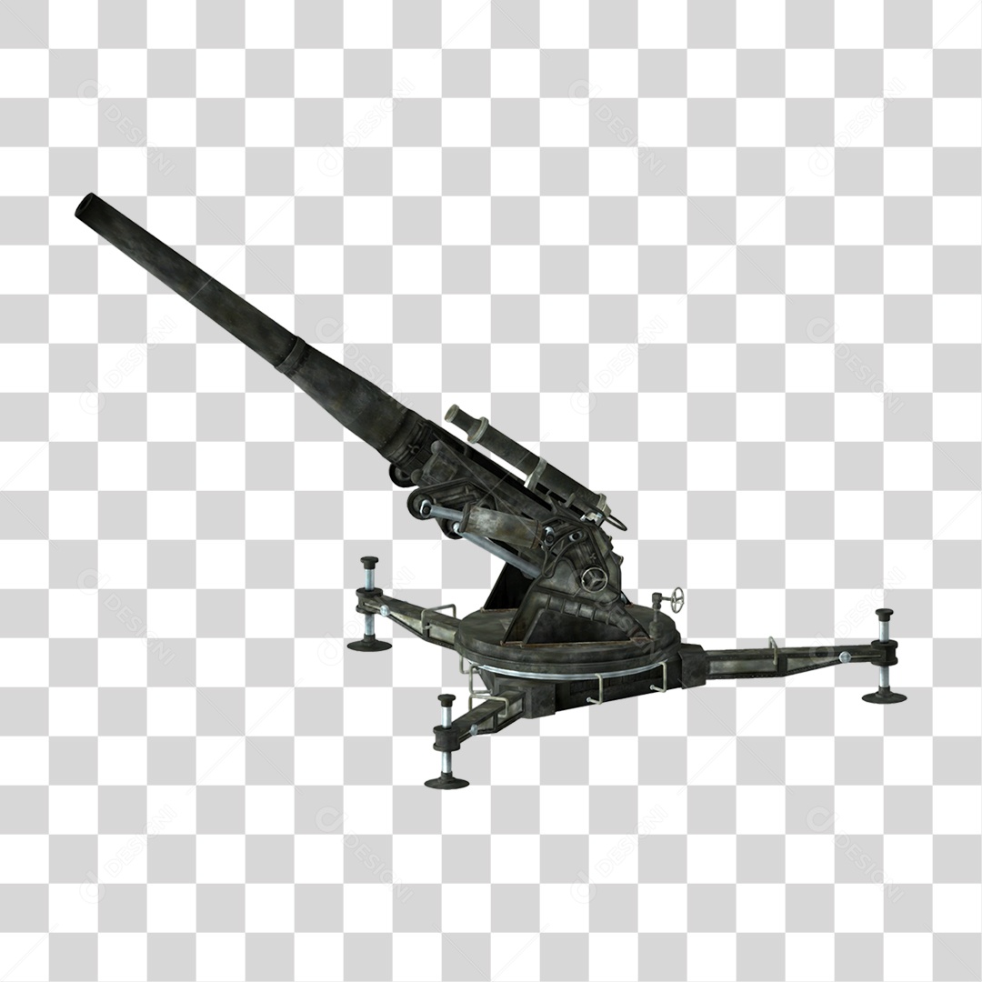 Canhão PNG Transparente