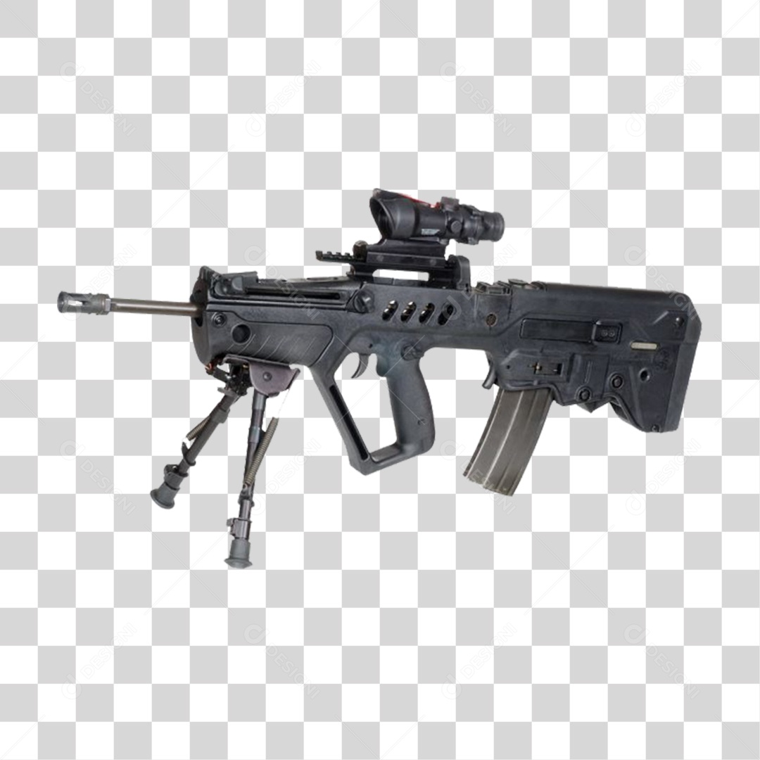 Metralhadora PNG Transparente