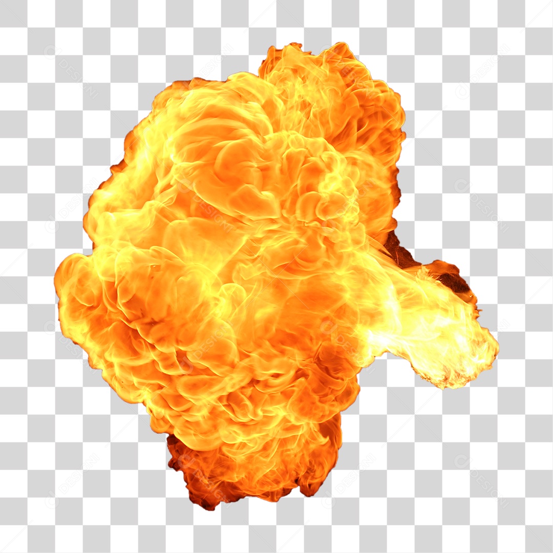 Explosão de Bombas PNG Tansparente