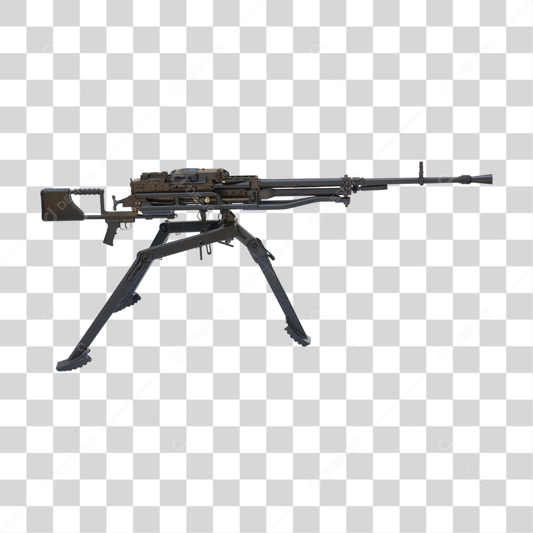 Metralhadora PNG Transparente