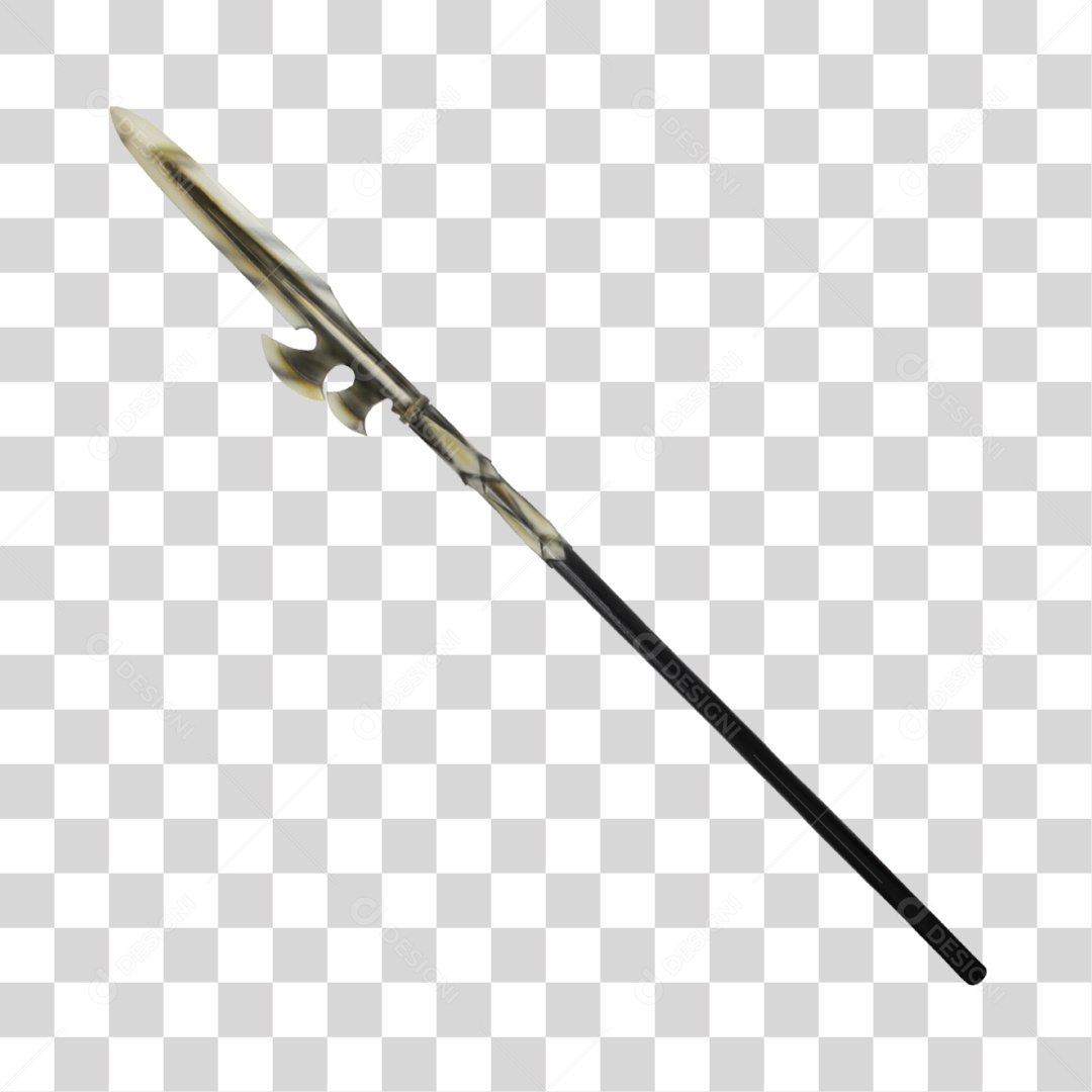 Lança de Batalha PNG Transparente