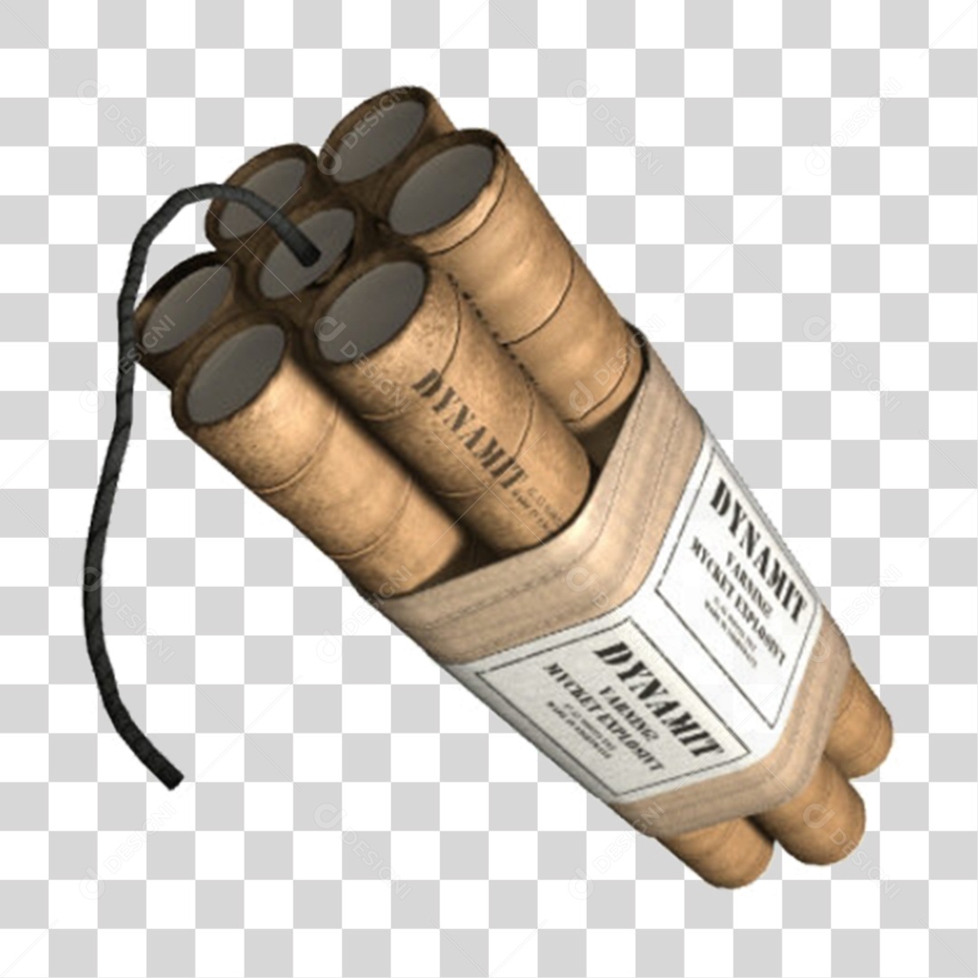 Bomba Dinamite PNG Transparente