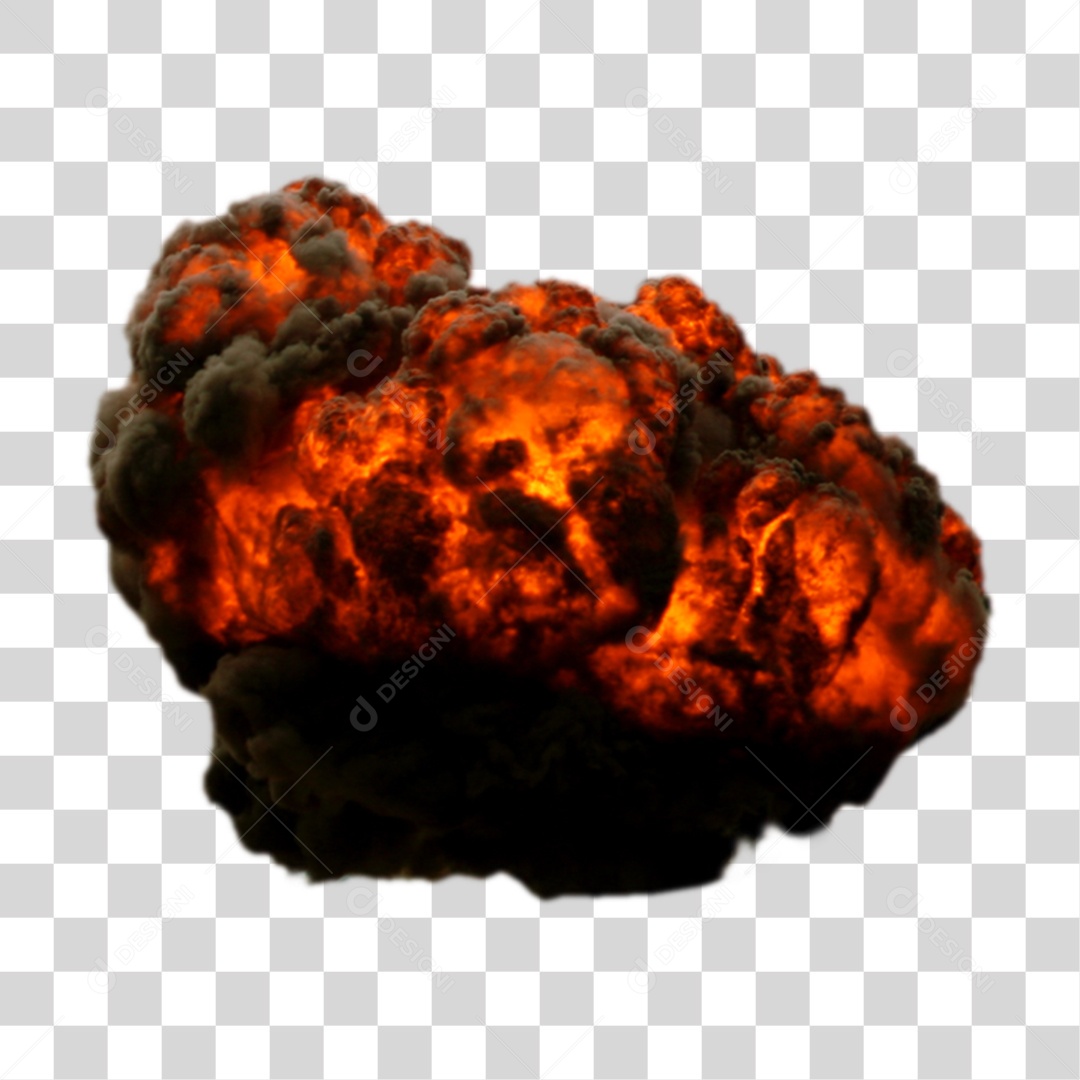 Explosão de Bombas PNG Tansparente