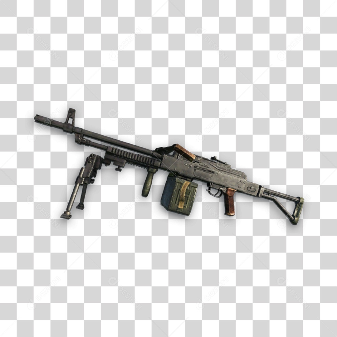 Metralhadora PNG Transparente