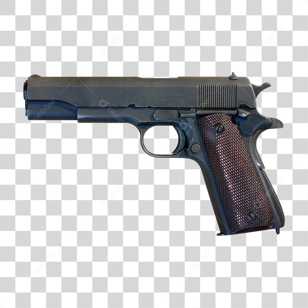 Pistola Automática PNG Transparente