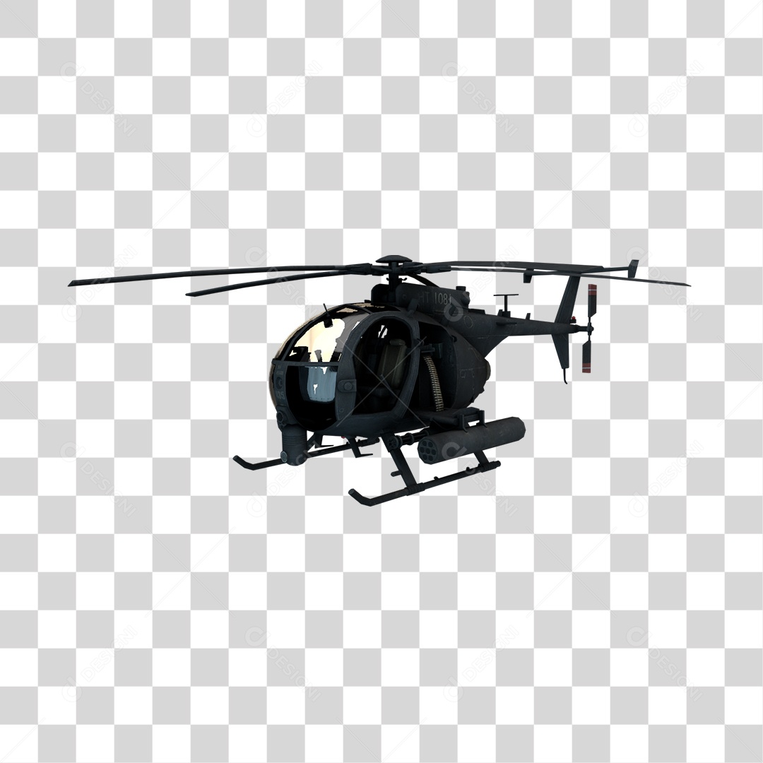 Helicóptero PNG Transparente