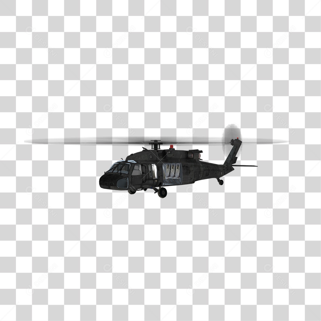 Helicóptero PNG Transparente