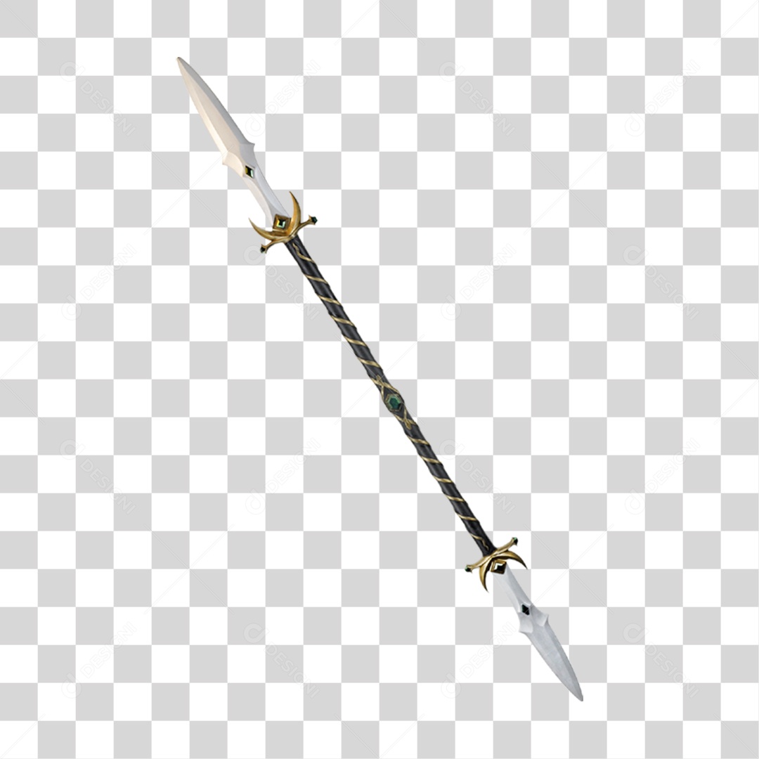 Lança de Batalha PNG Transparente
