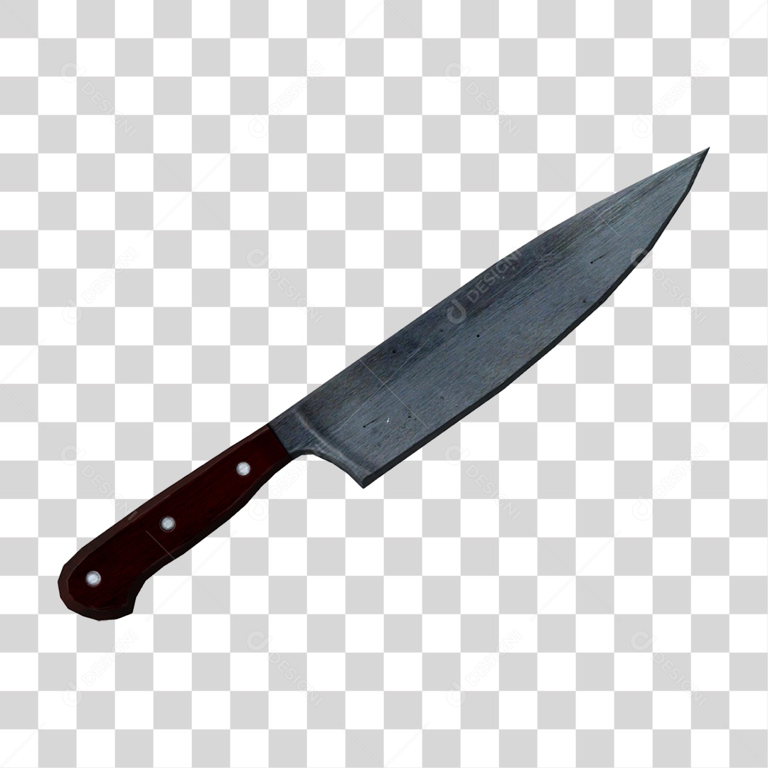 Faca de Cozinha PNG Transparente