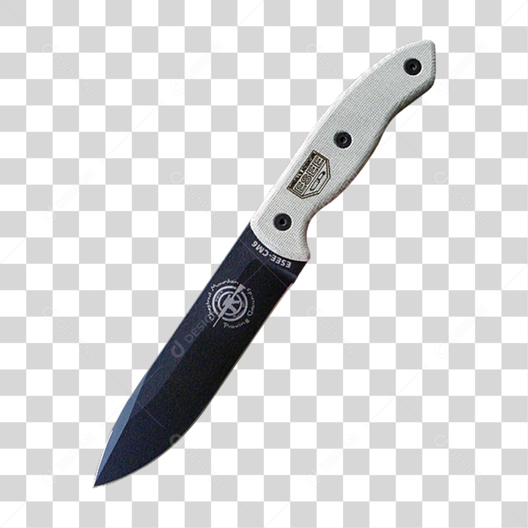 Faca Artesanal PNG Transparente